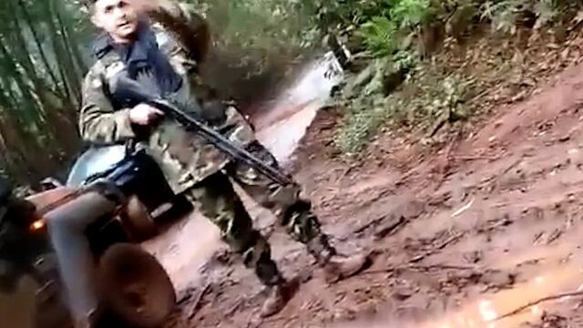 Puerto Libertad: tras persecución, incautan contrabando de neumáticos.