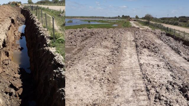 Más del 80 por ciento de avance de obra en el Sistema cloacal en Ceibas