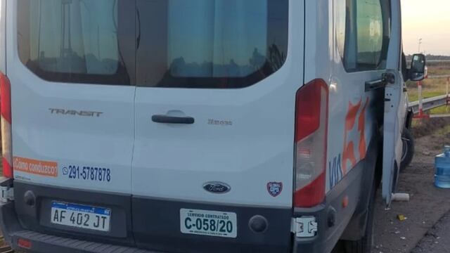 Dos personas fueron atendidas tras un accidente de tránsito en la Ruta 229.