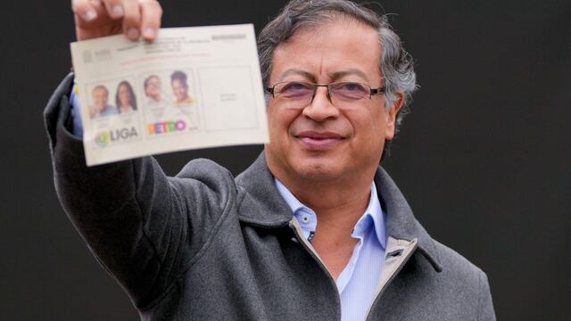 Gustavo Petro fue elegido como el nuevo presidente de Colombia