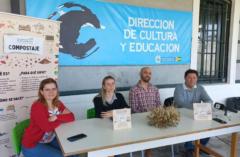 Tres Arroyos: Taller de Compostaje Domiciliario