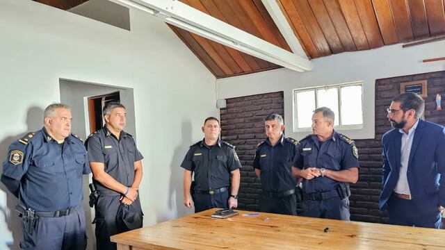 Asumieron los nuevos jefes de la Policía Local.