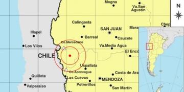 El temblor ocurrió a 155 kilómetros al sudoeste de la Ciudad de San Juan