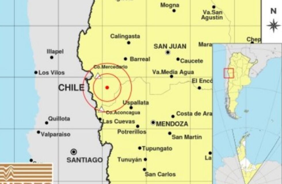 Un nuevo sismo de 5.2 asustó a los sanjuaninos durante la mañana de este lunes