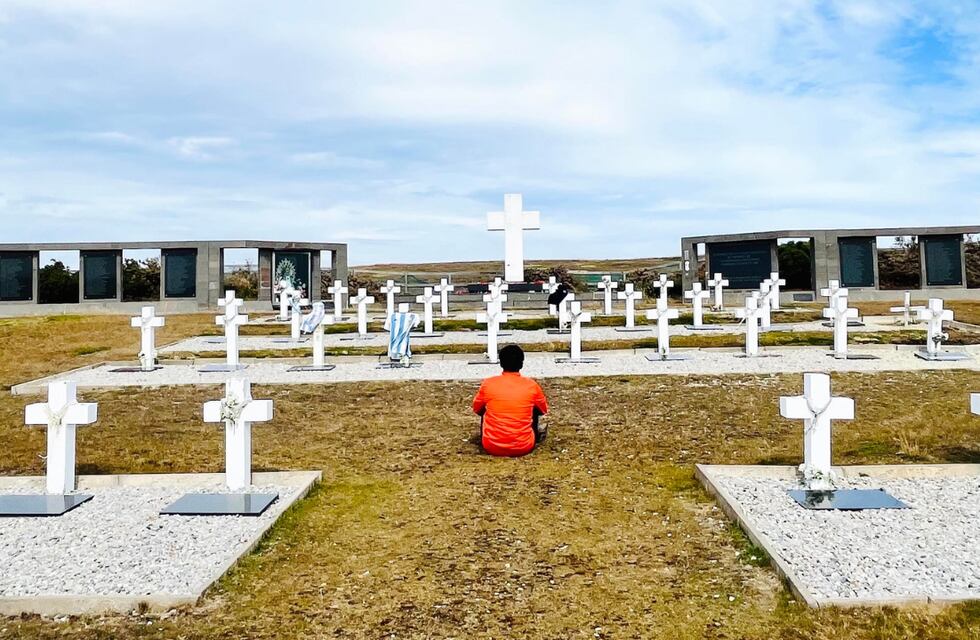 De ver Malvinas en los libros a vivirlo en carne propia, la historia del joven sanjuanino en las Islas