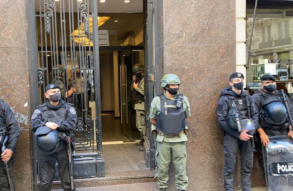 Allanaron Puerto Norte y oficinas del microcentro de Rosario por narcotráfico