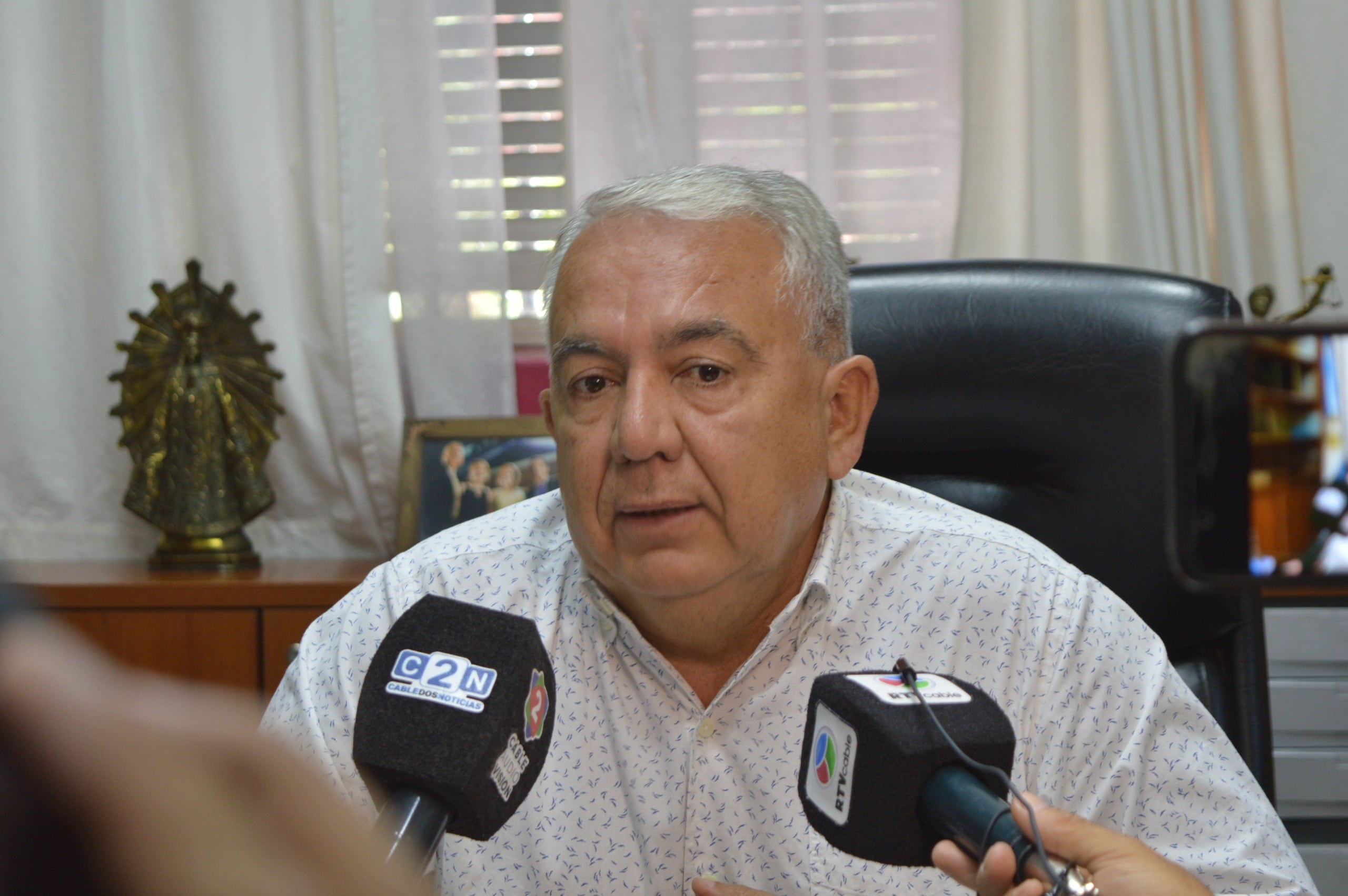 Julio Bravo, intendente de San Pedro de Jujuy.