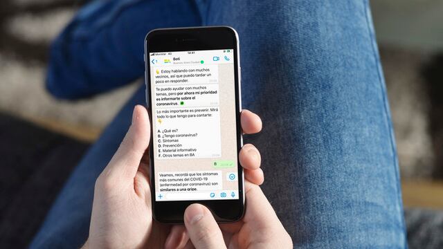 “Boti”, el chatbot de la Ciudad Autónoma de Buenos Aires.