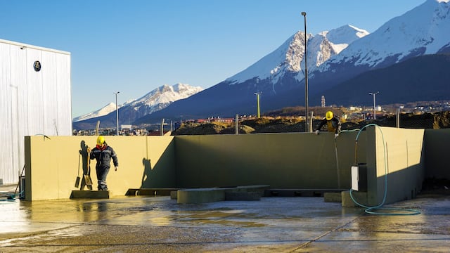 La DPOSS concluyó la obra complementaria de la Planta Bahía Golondrina de Ushuaia