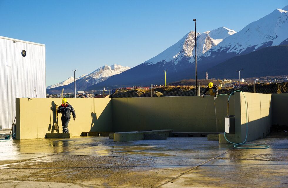 La DPOSS concluyó la obra complementaria de la Planta Bahía Golondrina de Ushuaia