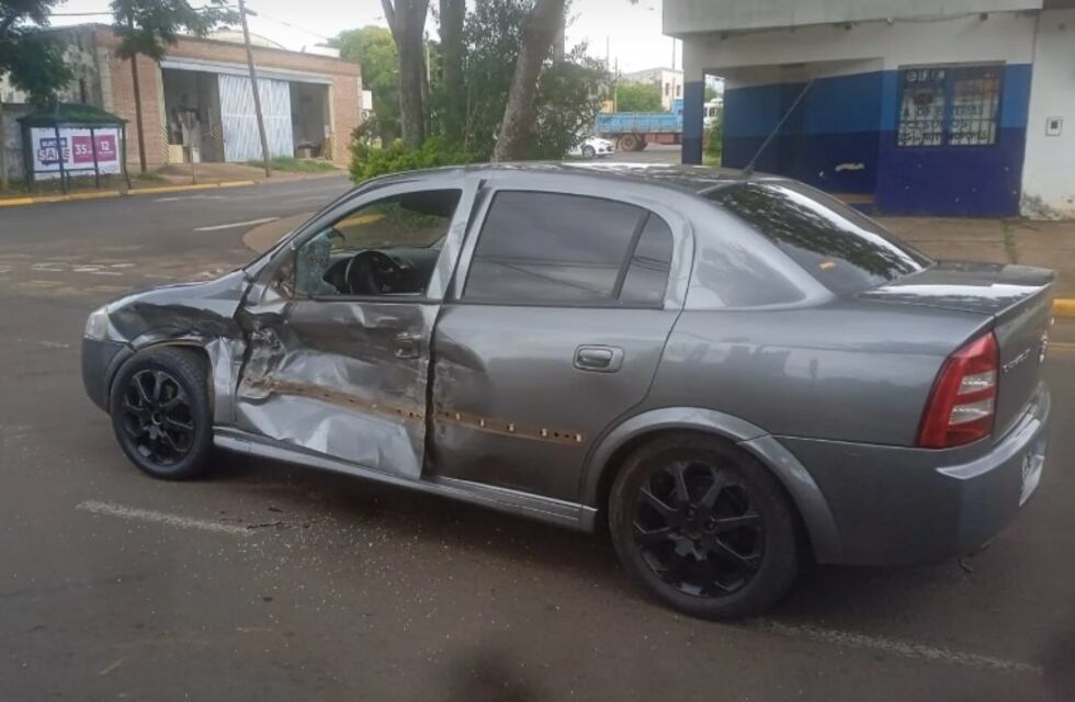 Aparatoso accidente en Posadas dejó a varias personas heridas