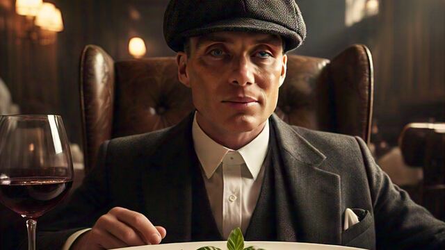 Un bodegón a lo Peaky Blinders con abundantes porciones de pastas caseras.
