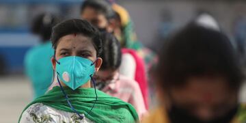 India. Es uno de los países más golpeados por la pandemia de coronavirus. (AP)