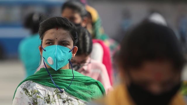 India. Es uno de los países más golpeados por la pandemia de coronavirus. (AP)