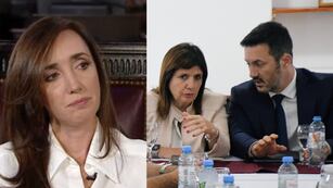 Los funcionarios cruzaron a la vicepresidenta