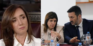 Los funcionarios cruzaron a la vicepresidenta