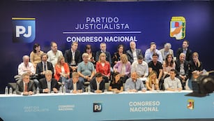 Una de las últimas reuniones del PJ Nacional. Foto Federico Lopez Claro