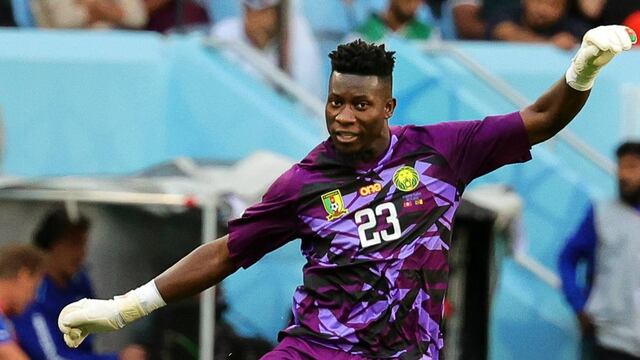 Onana fue separado del plantel de Camerún. Foto: EFE