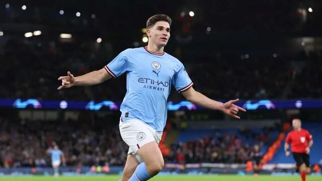 Gol y asistencia para el argentino en Champions.