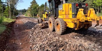 Vialidad Provincial ejecuta diferentes frentes de obra en la zona Norte.