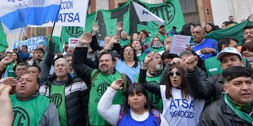 ATE (Asociación Trabajadores del Estado), realiza una protesta y marchas tras la detención de Macho.