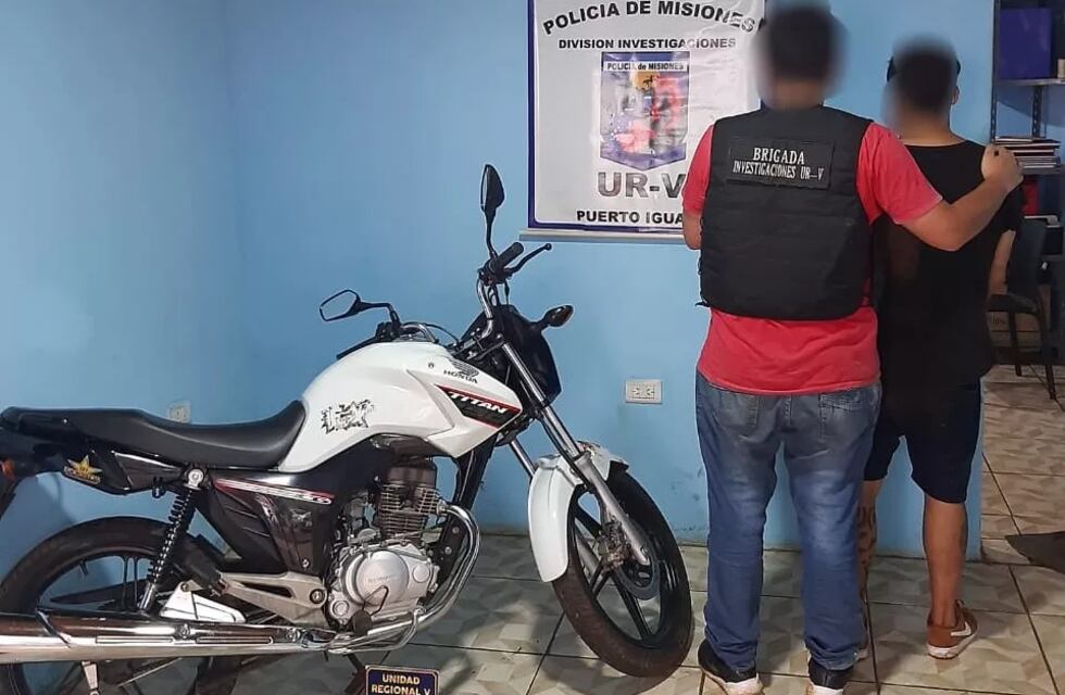 Detuvieron a un motochorro acusado de dos robos