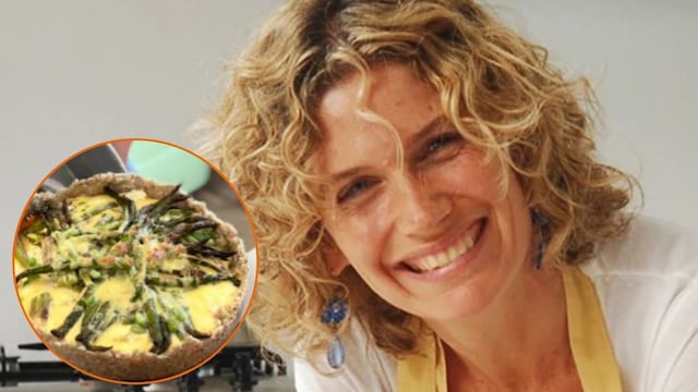 Cómo hacer una tarta de espárragos y zapallo: la receta de Maru Botana que resuelve la cena
