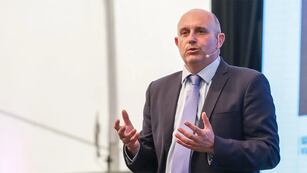 Alexis Guerrera, exministro de Transporte del Gobierno nacional y actual vocero de la campaña presidencial de Sergio Massa. Foto: Corresponsalía.