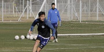 Godoy Cruz practicó de cara al partido ante Defensa y Justicia.