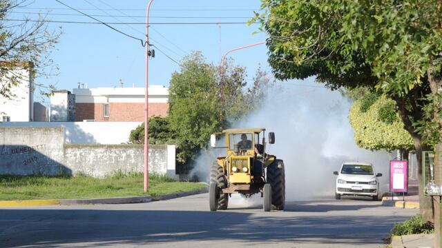 El Municipio continúa fumigando contra el Dengue en Arroyito