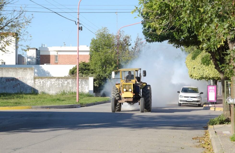El Municipio continúa fumigando contra el Dengue en Arroyito