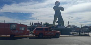 El gerente comercial y marketing de Via País recorre la Patagonia.