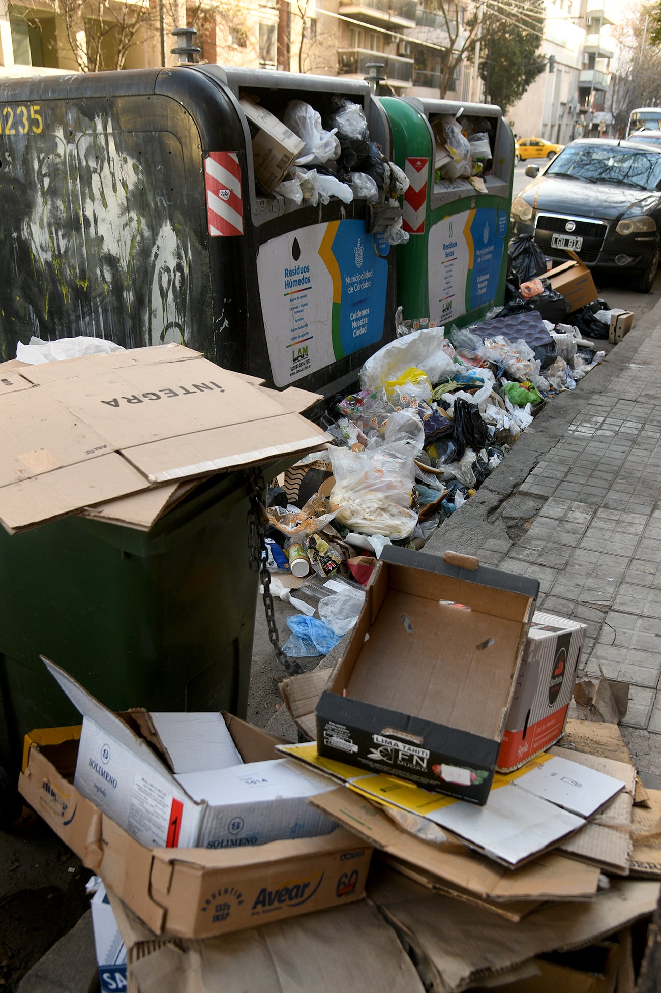 Basura. Comienza a normalizarse el servicio en Córdoba Capital. (Ramiro Pereyra / La Voz)
