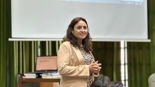 La secretaria de Desarrollo Económico, Innovación y Empleo, Patricia Imoberdorf