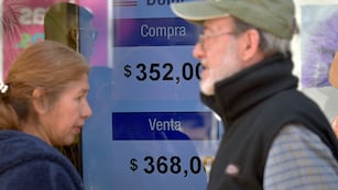 Valor del dólar blue en Córdoba.
