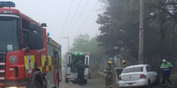 Accidente por niebla Punilla
