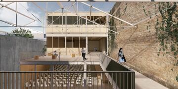 Así se verá el edificio de los ExAlmacenes Ripamonti cuando esté terminado