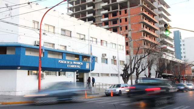 Comisaría Departamental Punilla, en Villa Carlos Paz. (La Voz /Archivo)