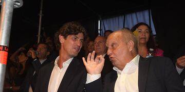 Lousteau y Lombardi, el fin de un vínculo. Foto: José Gutierrez  / Los Andes
