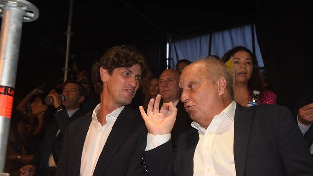 Lousteau y Lombardi, el fin de un vínculo. Foto: José Gutierrez / Los Andes