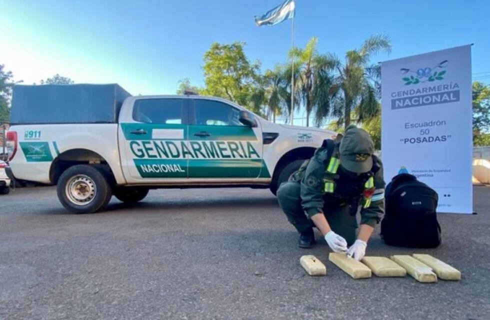 Incautan marihuana en un colectivo en Posadas