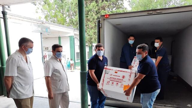 Llegaron vacunas a Tucumán.