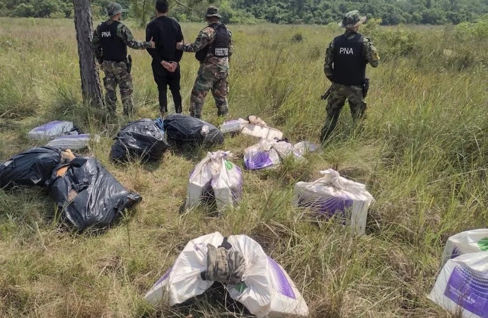 Incautan más de 270 kilos de marihuana en Santa Ana y detienen a una persona