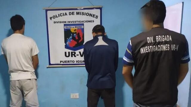 Dos detenidos gracias a cámaras de seguridad en Puerto Iguazú.