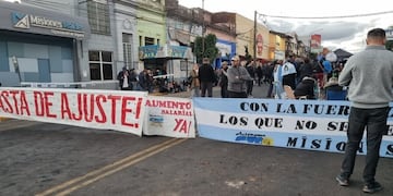 Conflicto policial en Misiones: este lunes se espera avances en la negociación.