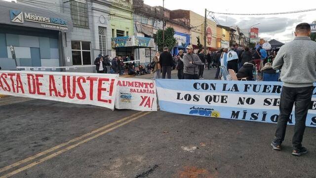 Conflicto policial en Misiones: este lunes se espera avances en la negociación.
