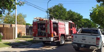 Incendio en una vivienda de Rafaela