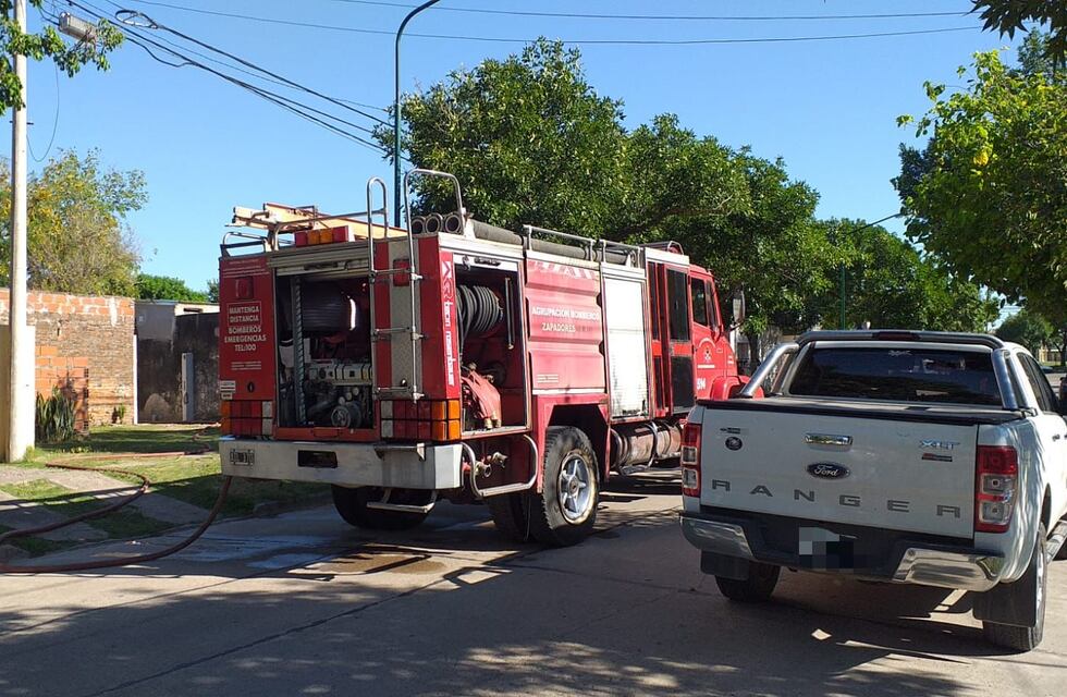 Susto por un incendio