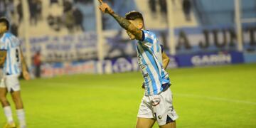 Para arriba. "Racing está para cosas importantes", destacó Franco García.