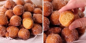 Cómo cocinar buñuelos de naranja.